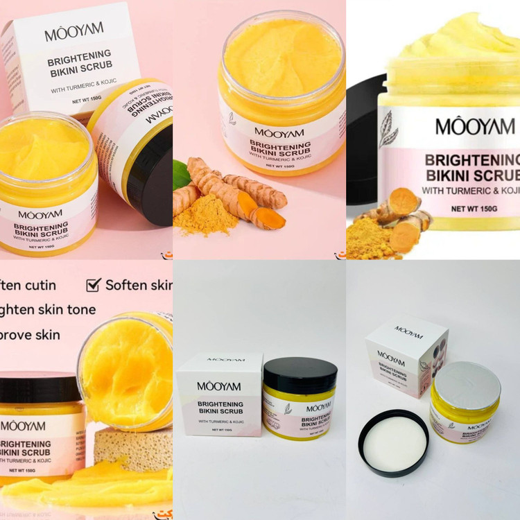 اسکراب بیکینی و زیر بغل | MOOYAM روشن کننده و ترمیم کننده اصل وارداتی