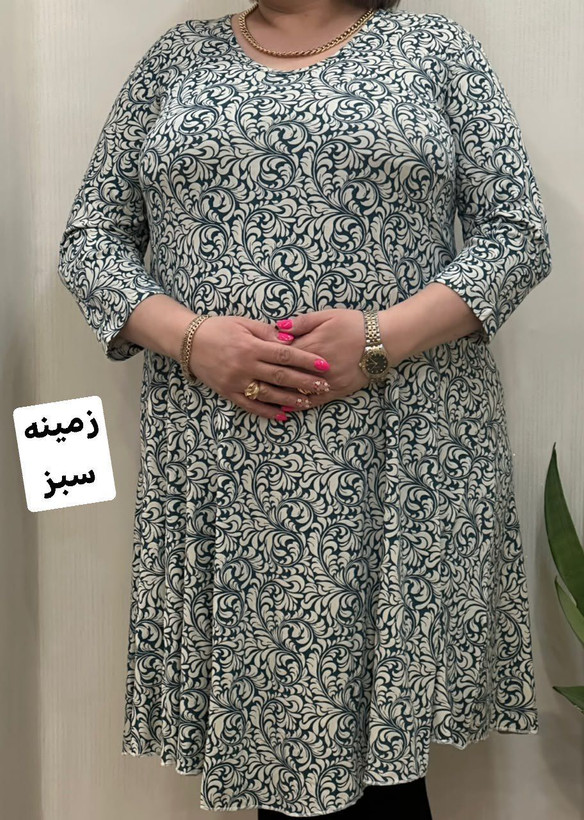 پیراهن جنس ویسکوز گرم بالا