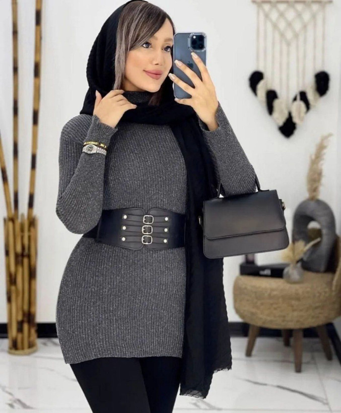 گپ بافت یقه اسکی