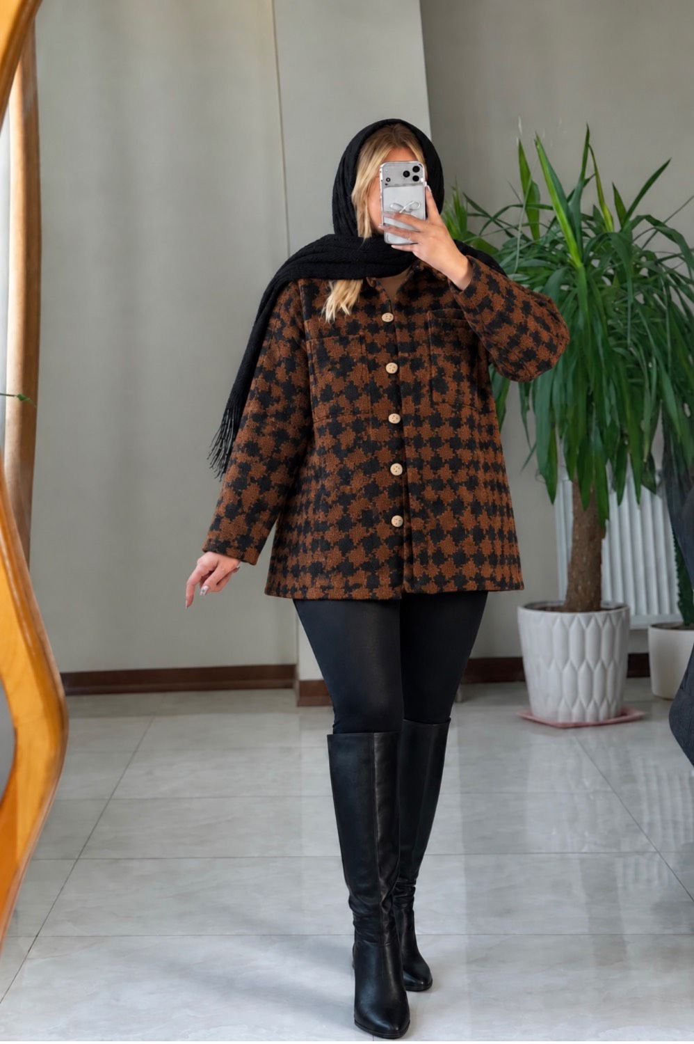 شکت پشمی موهردار لیوزا