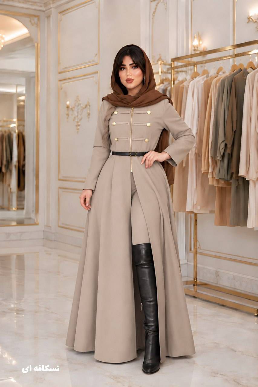 پیراهن بلند مجلسی فلور